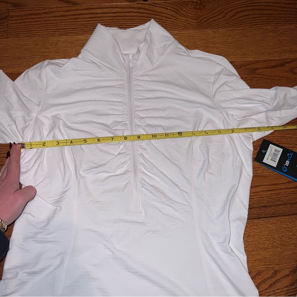 IBKUL 1/4 Zip White - Picture 6 of 7